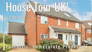 HOUSE TOUR UK Extremely Well Presented! For Sale &pound;230,000 Swaffham, Norfolk, Longsons Estate Agents.