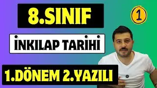8. Sınıf İnkılap Tarihi 1. Dönem 2. Yazılı - 1