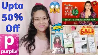 Purple Sale 2022 | Purple Haul 2022 | Purple 50% Off | Purple Buy 1 Get 1 Free | Purple Makeup Haul