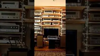 My Beautiful Vintage Audio Display Rack