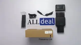 First Ever Made Handheld 16 Bands 5G LTE 4G Wi-Fi 5G RF Cell Phone Jammer Hidden Antenna