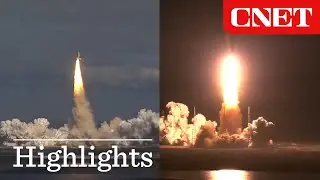 NASA Space Shuttle Atlantis (2009) vs. NASA Artemis 1 (2022)