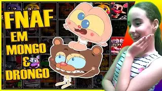 REAGINDO A MONGO E DRONGO BEBÊS EM FNAF ULTIMATE CUSTOM NIGHT