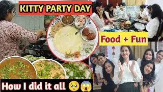 How I managed Kitty Party Day 😊 Cooking + Celebration 🥳
