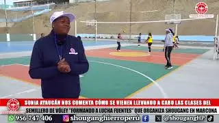 Sonia Ayaucán habla sobre semillero voley