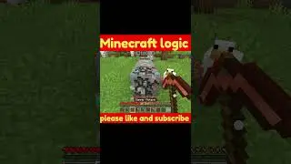 💥 Minecraft Logic That Makes ZERO Sense! 🤯#MinecraftLogic#shorts