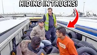 Illegal Immigrants Caught Hiding&mdash; U.S. Border Patrol Wouldn&rsquo;t Play This Soft!