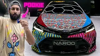 I PAINTED MY CAR WITH BRUSHES - NARDO Transformation EP 2