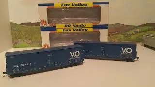 HO SCALE VIRGINIAN AND OHIO V&O ROLLING STOCK COLLECTION REVIEW
