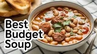 One-Pot Tuscan Soup with Sausage and White Beans | Freezer-Friendly Leftovers