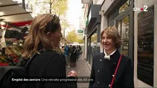 France 2 | Emploi des seniors : une retraite progressive dès 60 ans