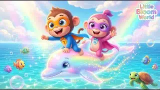 Dolphin of Light 🌊✨ | Tom & Mia&rsquo;s Magical Ocean Adventure | Kids Animation