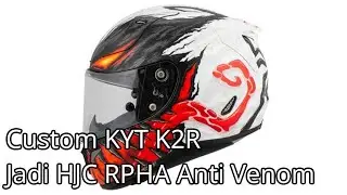 KYT K2R Custom HJC RPHA Anti Venom