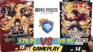 ST13: Ultra Deck: The Three Brothers vs ST14: 3D2Y Fresh Starter Decks Battle