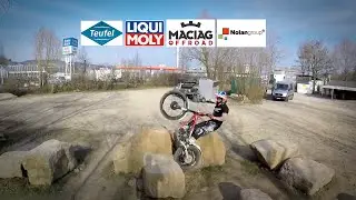First Sunshine of 2016  - Trials Skills with AG141