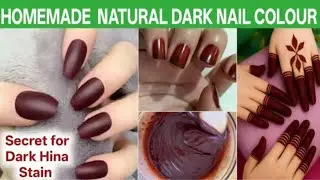 Secret for dark stain / How to get dark stain mehndi cone / perfect Dark Mehndi Paste at Home