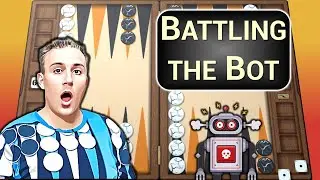 Backgammon Expert BATTLES the Bot - EPIC Match [58]! 🎲🎲