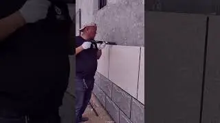 Wall Insulation Board Installation Technology#shorts