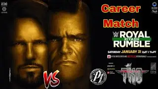 Breaking News Aj Styles Vs Gunther In A Career Match At WWE Royal Rumble