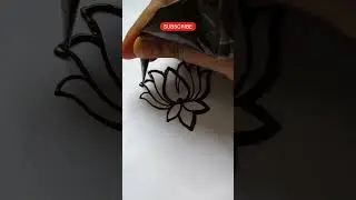 Easy lotus tutorial design || Lotus henna #shorts
