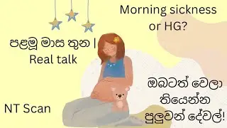 ගැබිනි මවක් ලෙස ගත වූ මුල් මාස තුන l My First trimester of pregnancy | Sinhala