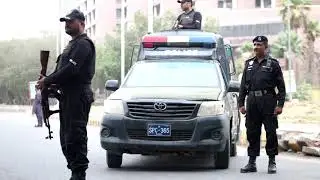 500 commandos and senior officers were deployed at in various districts of Karachi