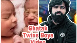 GHATAK TWINS BOYS video #ff #Ghatakgaming #pubg #shorts #baby #newborn #TSM #entity #BGMI #emotio