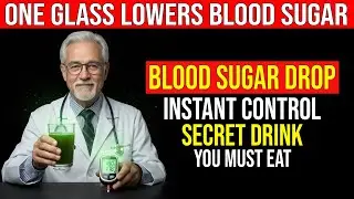 Doctors Are Shocked! One Glass of This Drink LOWERS Blood Sugar Instantly  Diabetic 365