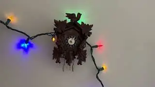In depth look at two engelster battery operated cuckoo clocks