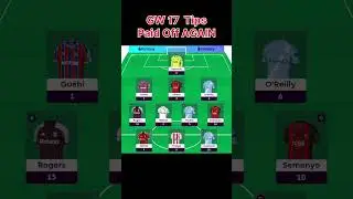 Fantasy Premier League GW17 Top Tips and Captain #fantasypremierleague #fpl #fpltips #fplcommunity