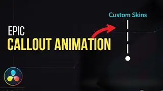 How to Create Callout Animation in DaVinci Fusion (DaVinci Resolve)