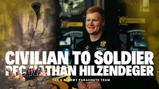 From Civilian to Soldier - PFC Nathan Hilzendeger Golden Knights Street to Seat