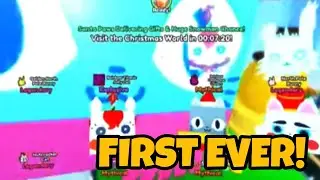 The FIRST ever RAINBOW Titanic Jolly cat hatched on CAMERA! (Pet Simulator X)
