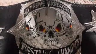 My Top Rope Belts EHW Extreme Hardcore Wrestling Champion