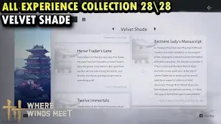 All Experience\Anecdote Collection in Velvet Shade | Sentient Beings Where Winds Meet