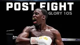 Kromah Post Tournament Semi-Finals Interview | GLORY 105