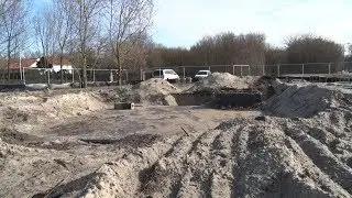 Waterbunker vrijgekomen bij metrowerkzaamheden