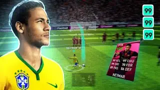 REVIEW NEYMAR ICON 102 do Barcelona no PES 2021 MOBILE
