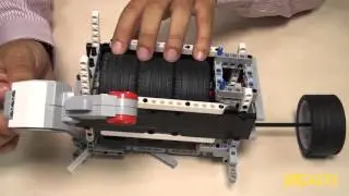 Physics in LEGO Mindstorms: Energy Accumulation and Conservation. Part 1