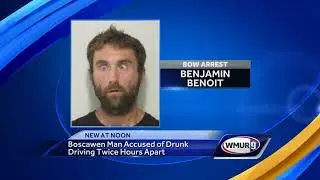 Boscawen arrested twice in one day faces drug, DUI charges