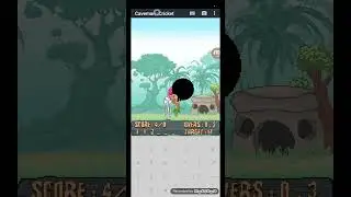4rth Gameplay Caveman cricket java game
