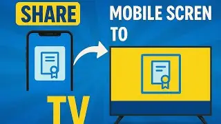 Share Your Mobile Screen To Tv - Cloud walker Easiest method