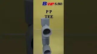 PP TEE. ASUNG Plastic Valve. BWP