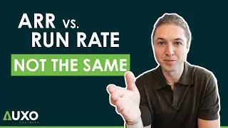 What's the Difference? ARR vs. Run Rate Revenue