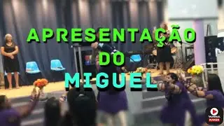 Apresentação com dança do Miguel#Deus é bom o tempo todo