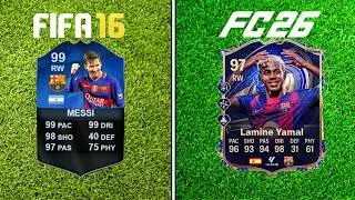 I Used 1 TOTY From *EVERY* Year