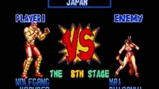 Fatal Fury Special (SNES) : W.Krauser Walkthrough