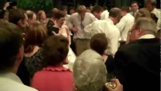 Whitney Jones & Jamie Roebuck wedding reception awesome bluegrass dancing !