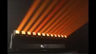 LED Wash Moving Bar Light 12LEDs 40W RGBW Pixel Control Wash Bar