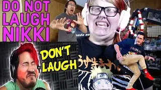 Markiplier Try Not To Laugh Challenge | REACTION | Nikki Doodle